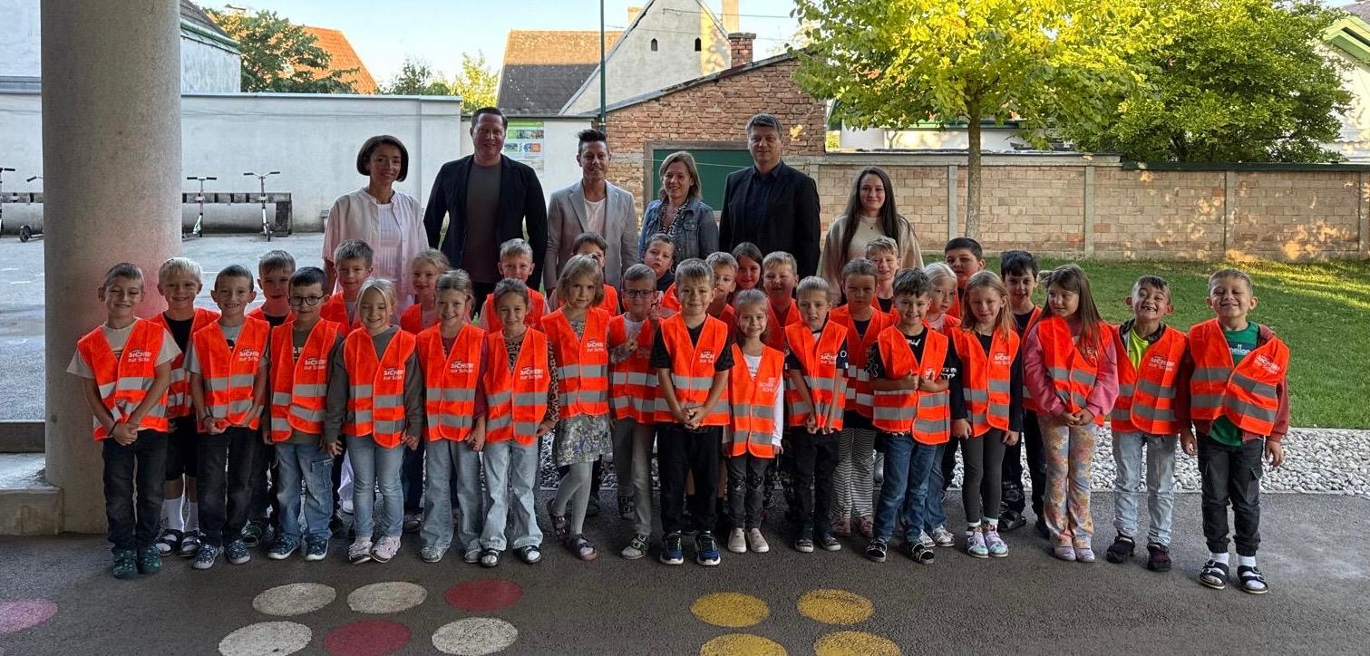 Warnwesten 1.Klasse