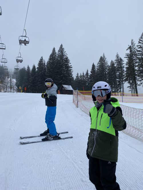 Skifahren 6